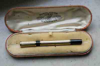 Waterman's Ideal 542 1/2 V Safety Pen - Rare, Solid 14k Gold, Fine