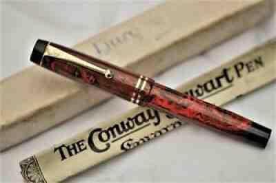 Vintage Rarer - CONWAY STEWART DURO No 40 - Fountain Pen - UK - Button Fill