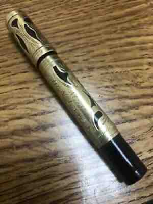 Waterman's Ideal 542 1/2 V Safety Pen - Rare, Solid 14k Gold, Fine