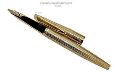 Rare Waterman 18 K Solid Gold France hallmarked Fountain Pen Box