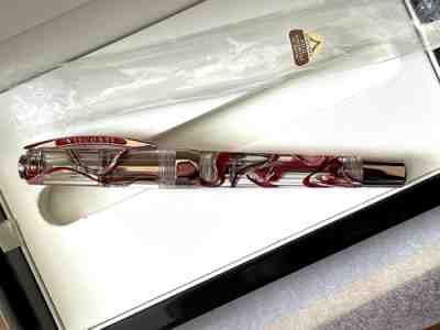 Visconti Opera Master Demo Crimson Tide Fountain Pen M 23 Kt. Palladium NEW 0/18