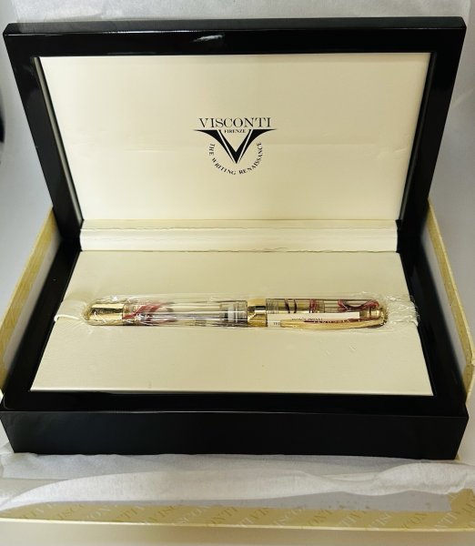 Visconti Opera Master Demo Crimson Tide Fountain Pen 36903 LE /70 In Box