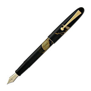 Namiki Nippon Art Collection Fountain Pen in Crane and Turtle - 14K Gold Fine