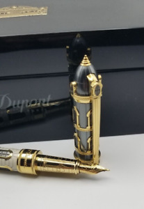 ST DUPONT FROM PARIS WITH LOVE LIMITED EDITION GOLD FOUNTAIN PEN GOLD 241610 NIB