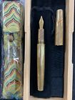 Cypress Mokume Gane Fountain Pen