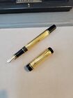 Parker Duofold International Fountain Pen, special edition, 23k gold plated