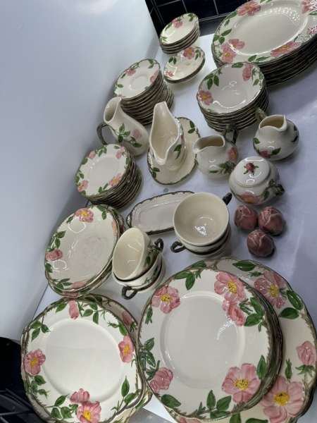 vintage franciscan desert rose dishes sets dinnerware