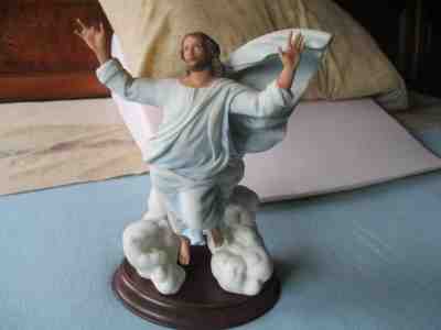 FRANKLIN MINT 1988 JESUS "THE TRANSFIGURATION  HAND PAINTED FINE PORCELAIN 