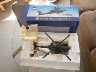 FRANKLIN MINT APACHE LONGBOW HELICOPTER BOEING AH-64D 1/48 NMIB