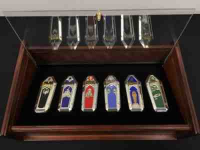 FRANKLIN MINT Universal Studios Monster Movie Knife Set in Box Mint Rare Dracula