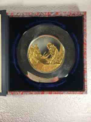The 1976 Official Bicentenial Commemorative Plate John Hancock