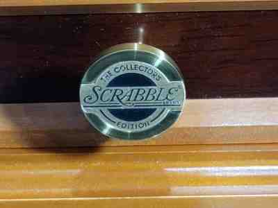 1990 Franklin Mint 24K Gold Plate Scrabble Game | Complete Collector's Edition