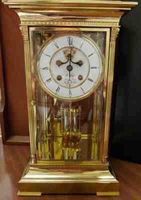 R5 RARE Franklin Mint L'Epee Liberty Clock Limited Edition # 0721 w/ Box Papers