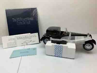 1/16 Scale Franklin Mint 1931 Bugatti Royale Coupe Deville LARGE!! 15â?