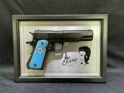Franklin Mint Elvis Presley World War I Colt .45 Automatic Pistol Gun