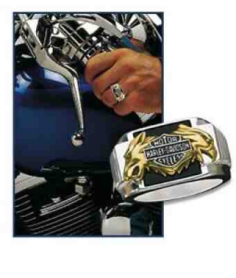 FRANKLIN MINT Harley-Davidson Bold Spirit Men's Ring, Size 11