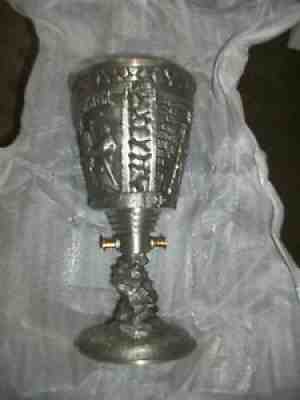 Universal Studios Monsters Frankenstein Fine Pewter Goblet By The Franklin Mint