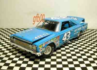 1967 RICHARD PETTY #43 UNITY RACEWAY PLYMOUTH DAYTONA 1/24 FRANKLIN MINT CUSTOM