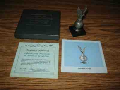Set of 25 Franklin Mint 1981-82 Pewter Hood Ornaments America's Great Cars