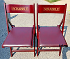 Very Rare Franklin Mint Scrabble 2 Chairs Lot, Delivery Ship Pickup, Displayed