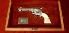 Franklin Mint John Wayne Commemorative 1871 Colt .45 SAA Revolver and Wooden Box