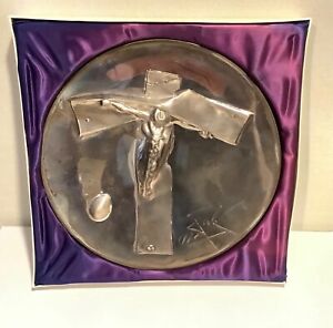 Salvador Dali Limited Edition Sterling Silver Easter Plate #814,