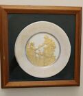STERLING SILVER BICENTENNIAL PLATE ~Caesar Rodney ~Franklin Mint ~1975 ~FRAMED