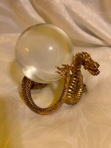 Franklin Mint - The Celestial Dragon - Jeane Dixon - Brass - PRICE REDUCED