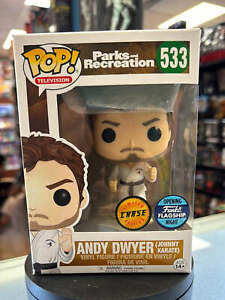 Andy Dwyer Johnny Karate CHASE #533 (Funko Pop! Parks Recreation) **Funko Flagsh