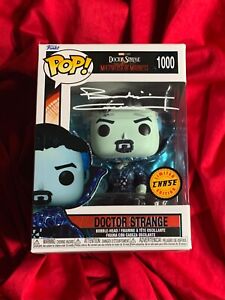 Doctor Strange Funko Pop #1000 (chase variant)~SIGNED Benedict Cumberbatch BAS 