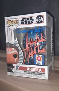 2022 SDCC HALL H STAR WARS MANDALORIAN AHSOKA TANO SIGNED ASHLEY ECKSTEIN LE500