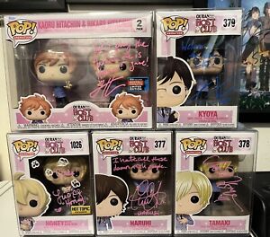 Ouran High School Host Club Signed Funko POP Set