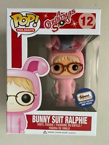 Funko Pop Gemini Exclusive Christmas Story Flocked Bunny Suit Ralphie