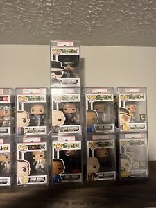 Mint PSA Graded Breaking bad Funko Pop Collection! Includes 9 graded Funko Pops!