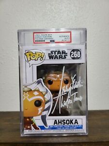 Ashley Eckstein Star Wars Ahsoka #268 Signed Funko Pop PSA graded Autographed