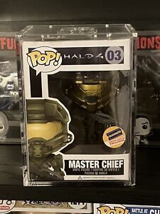 Halo 4 Master Chief Gold Blockbuster Exclusive Funko Pop Grail