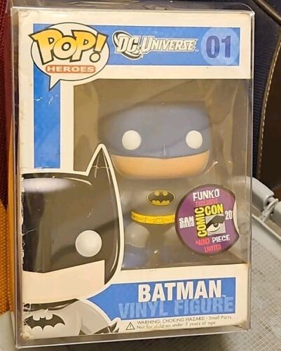 Batman 2010 SDCC Exclusive ? SUPER GRAIL Funko Pop 480 PC NON-metallic 01 *READ