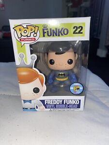 Freddy Funko Batman Blue Suit SDCC 2013 RARE (Xmas Steal Price) read description