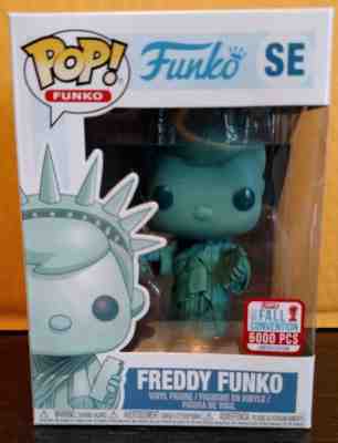 Freddy Funko Statue of Liberty Pop #SE NYCC 2017 LE 6000 Original not from China