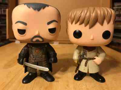 OOB Lot Stannis Baratheon #41 & Jaime Lannister (Gold Hand) #35 GoT Funko Pop