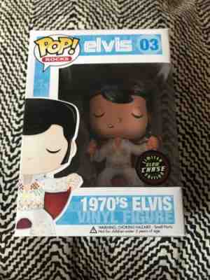 Funko POP Rocks 1970’s Elvis *Limited Edition* Glow Chase