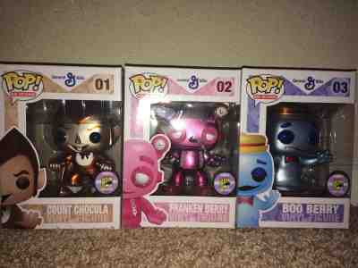 Funko POP!  SDCC 2011 AD ICONS COUNT CHOCULA FRANKENBERRY BOOBERRY