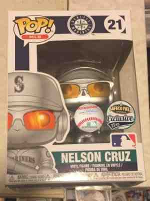 SILVER NELSON CRUZ MARINERS FUNKO POP LIMITED EDITION 23 MADE EXCLUSIVE GRAIL!