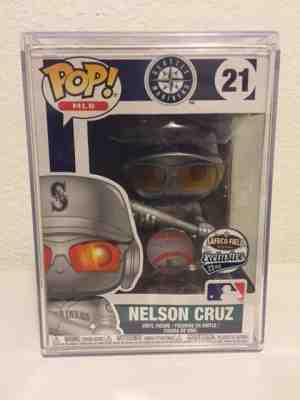 SILVER NELSON CRUZ MARINERS FUNKO POP LIMITED EDITION 23 MADE EXCLUSIVE GRAIL!