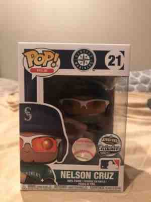 FUNKO POP! TEAL NELSON CRUZ #21 BOOMSTICK SGA 06/02/18 SEATTLE MARINERS 1/1000