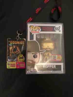 SDCC 2018 FUNKO FUNDAYS GOLDEN HOPPER STRANGER THINGS POP LE 40 GOLD RARE GRAIL