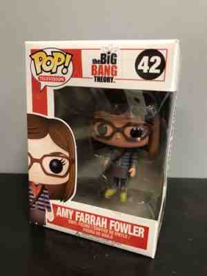 Funko POP! The Big Bang Theory Amy Farrah Fowler 42 Vinyl Figure VAULTED 