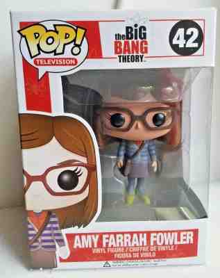 Funko POP! The Big Bang Theory Amy Farrah Fowler 42 Vinyl Figure VAULTED 