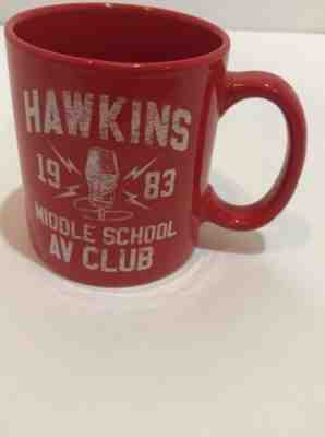 Netflix Stranger Things Hawkins Mid School AV Club 1983 Coffee/ Tea Mug