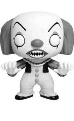 IT - PENNYWISE 1990 BLACK & WHITE EXCLUSIVE POP! CONFIRMED PREORDER GUARANTEED